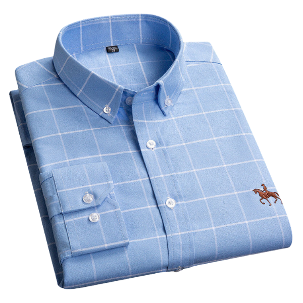Brian™ | Checkered Button-Down Shirt