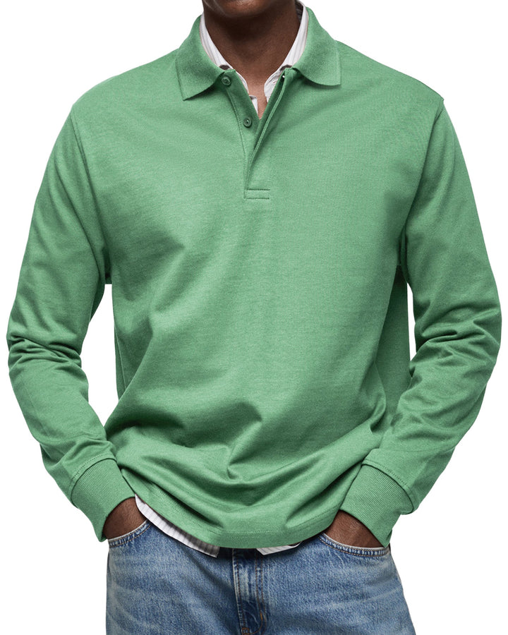 Alexandre | Casual Long Sleeve Polo