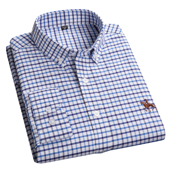 Brian™ | Checkered Button-Down Shirt