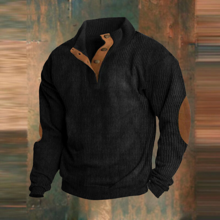 Aubin™ | Stylish Ribbed Sweatshirt