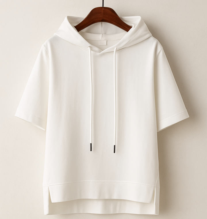 Alison | Casual Short Sleeve Hoodie