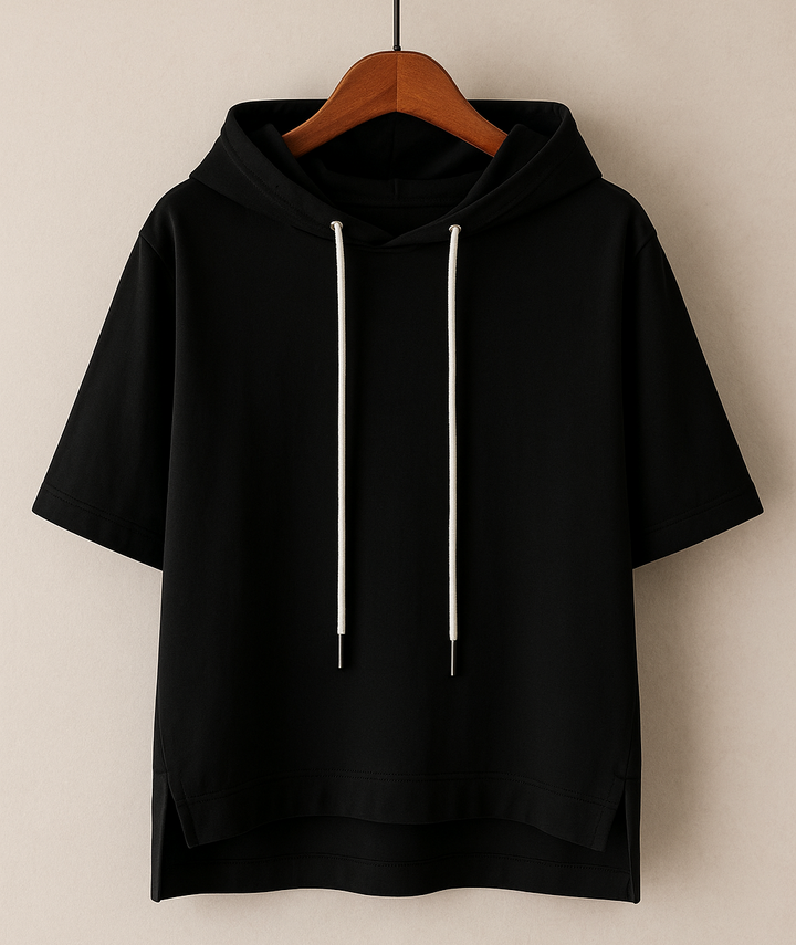 Alison | Casual Short Sleeve Hoodie