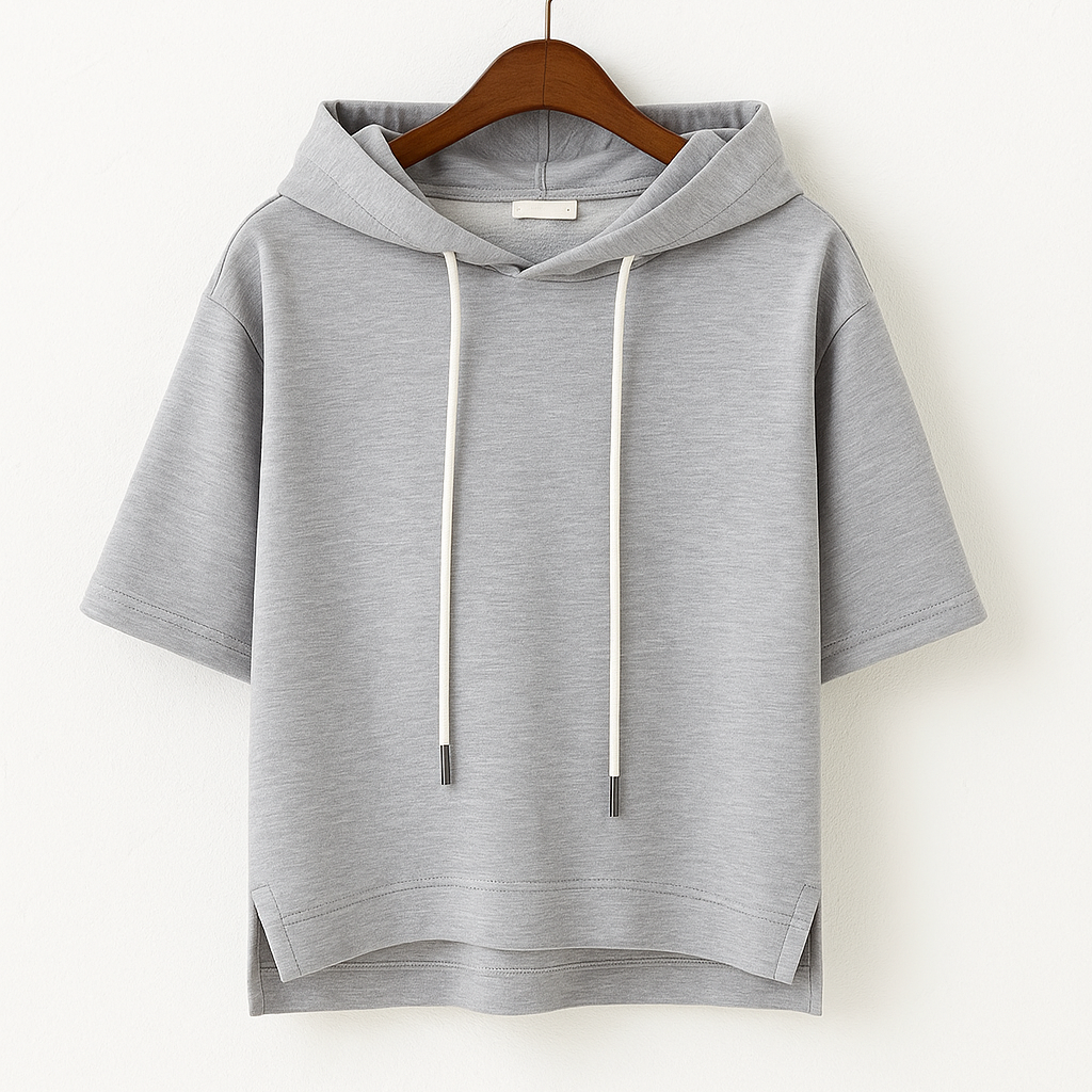 Alison | Casual Short Sleeve Hoodie