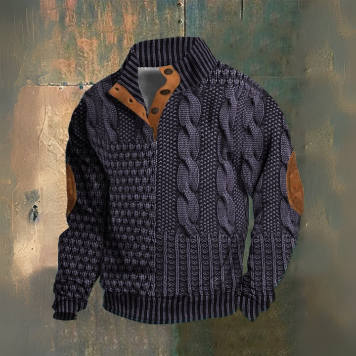 Eloi™ | Stylish Sweater with High Collar