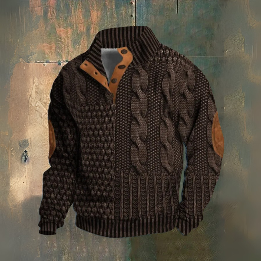 Eloi™ | Stylish Sweater with High Collar