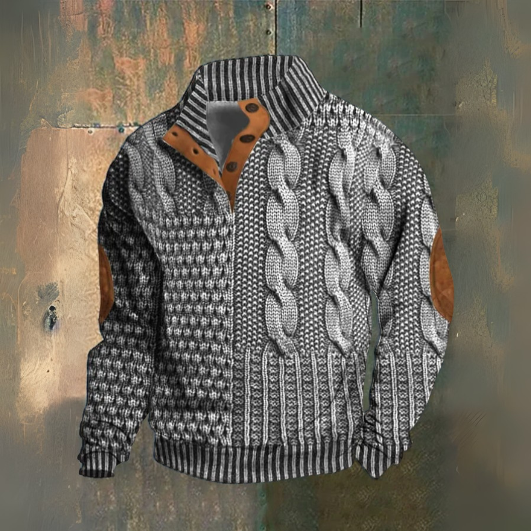 Eloi™ | Stylish Sweater with High Collar