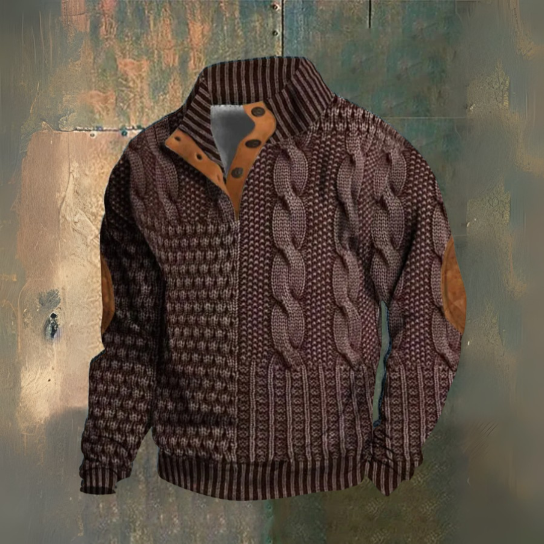 Eloi™ | Stylish Sweater with High Collar