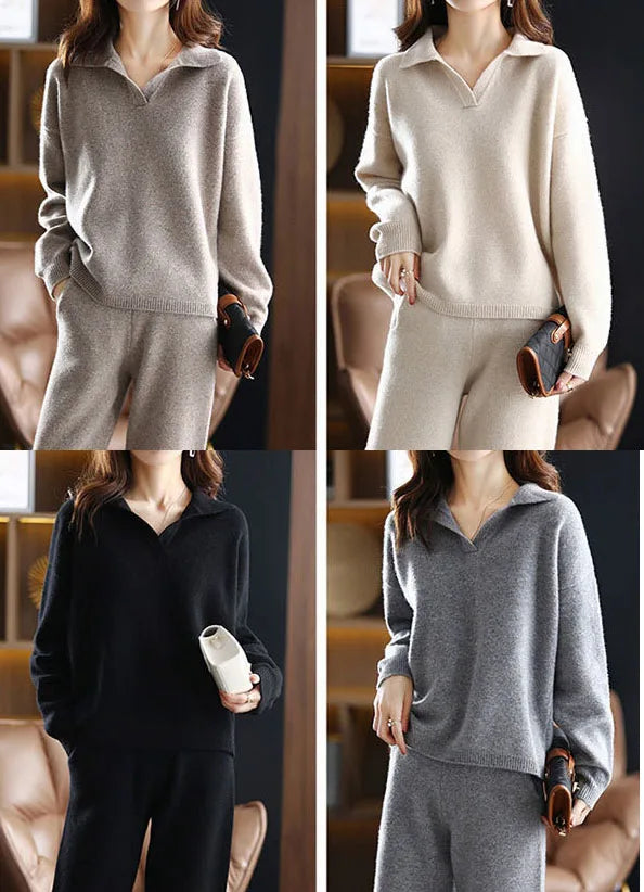 Joanna | Polo Knit Set