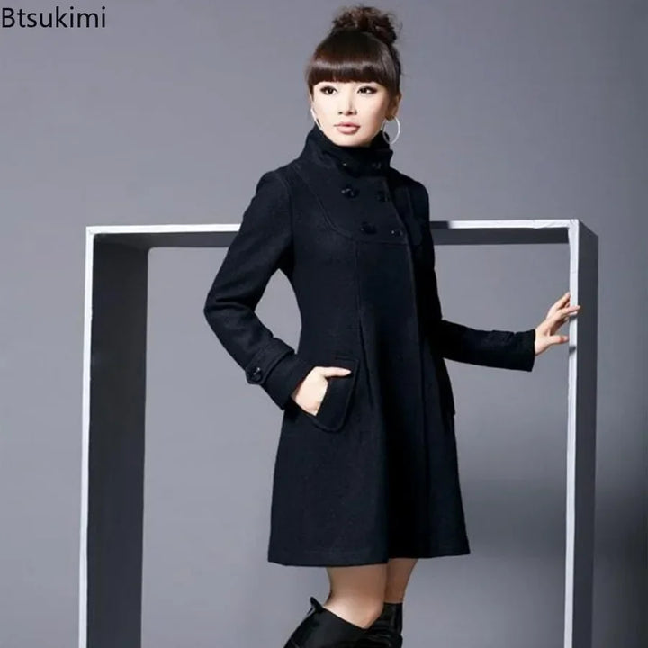 Clara™ | Elegant Dress Coat