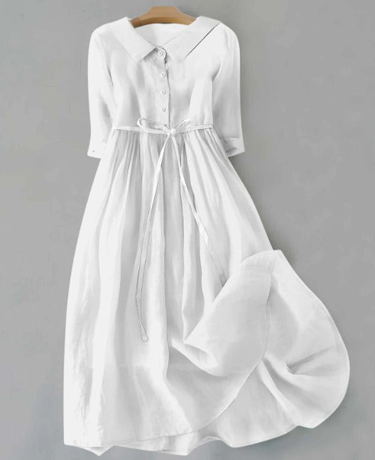 Deanise | Elegant Short-Sleeved Dress