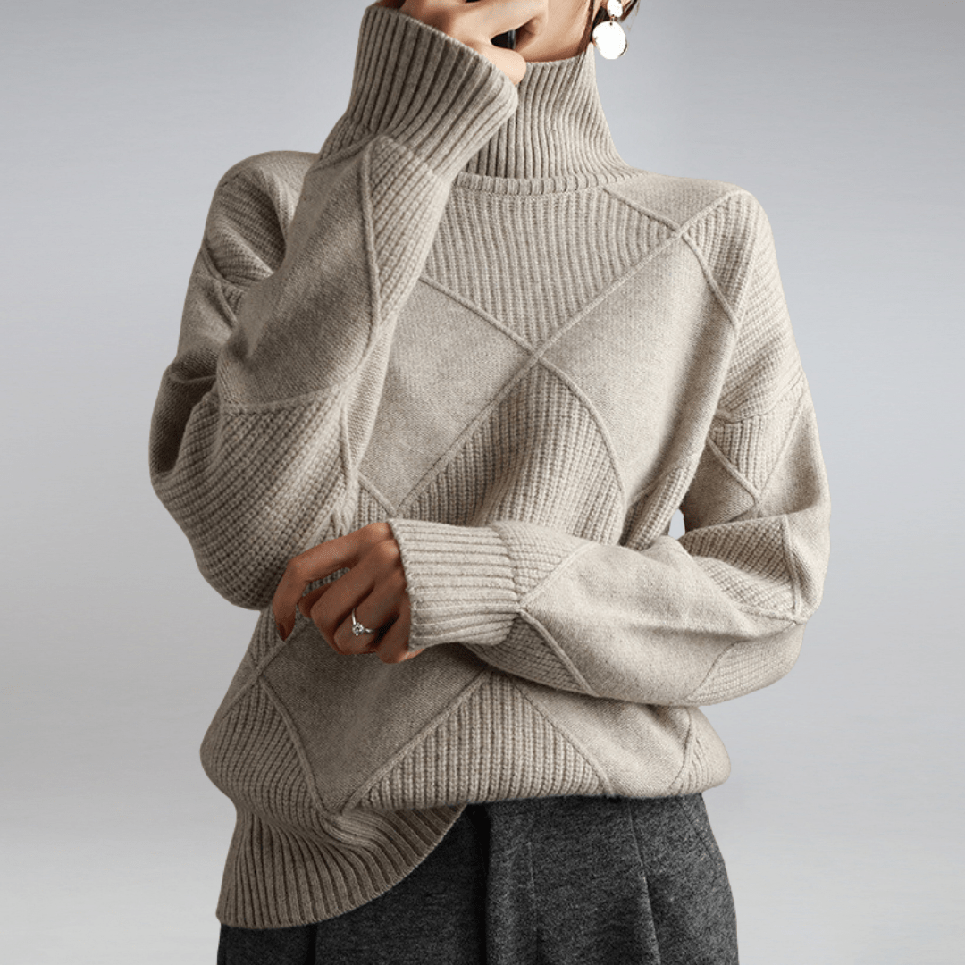 Abigail | Soft turtleneck sweater