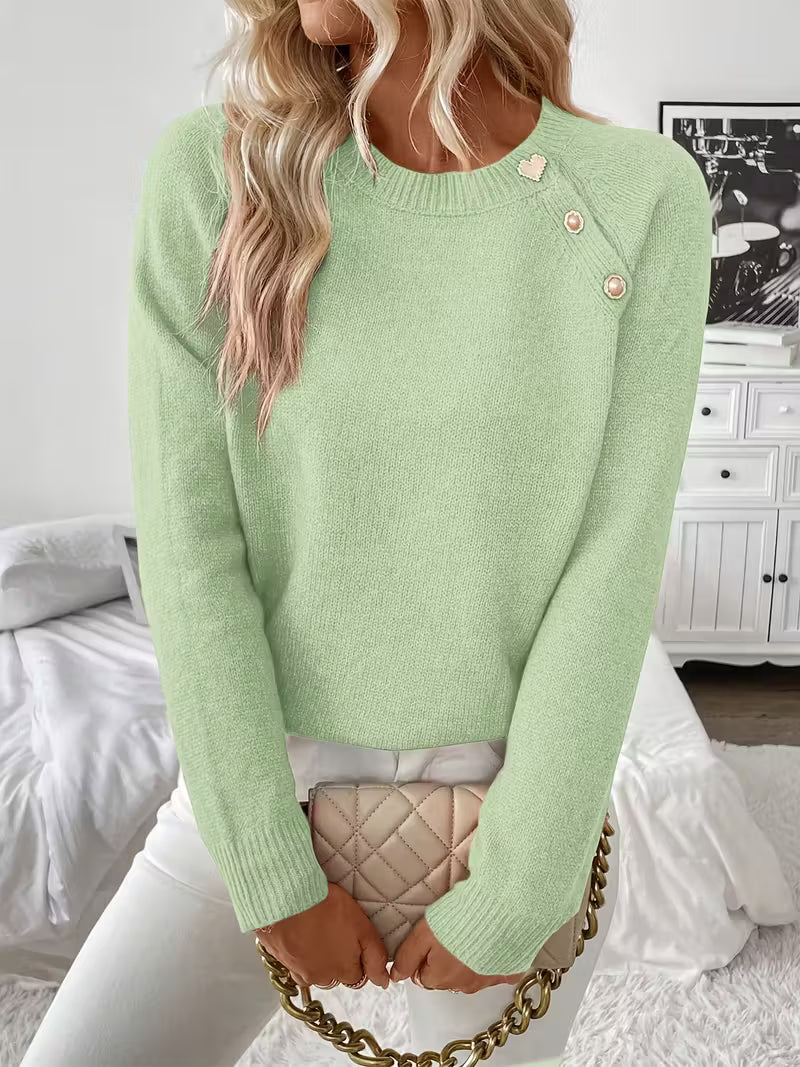 Aya™ | Everyday Charm Knit Sweater