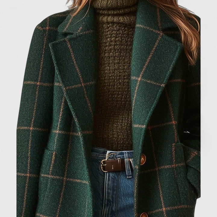 Fiona |Classic Check Coat