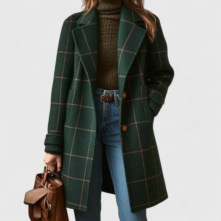 Fiona |Classic Check Coat