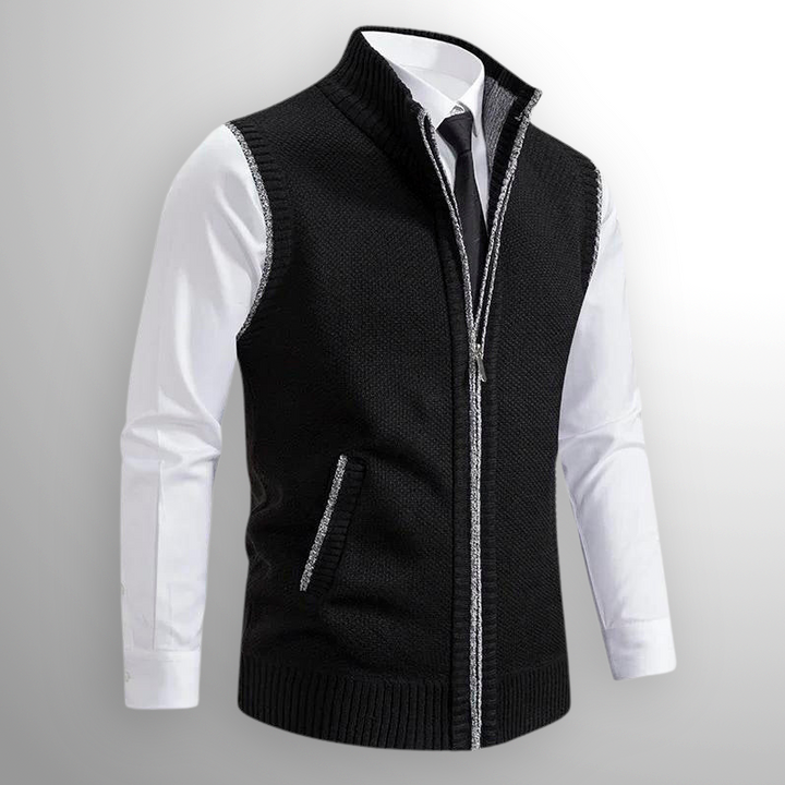 Harrison | Full-Zip Sweater Vest