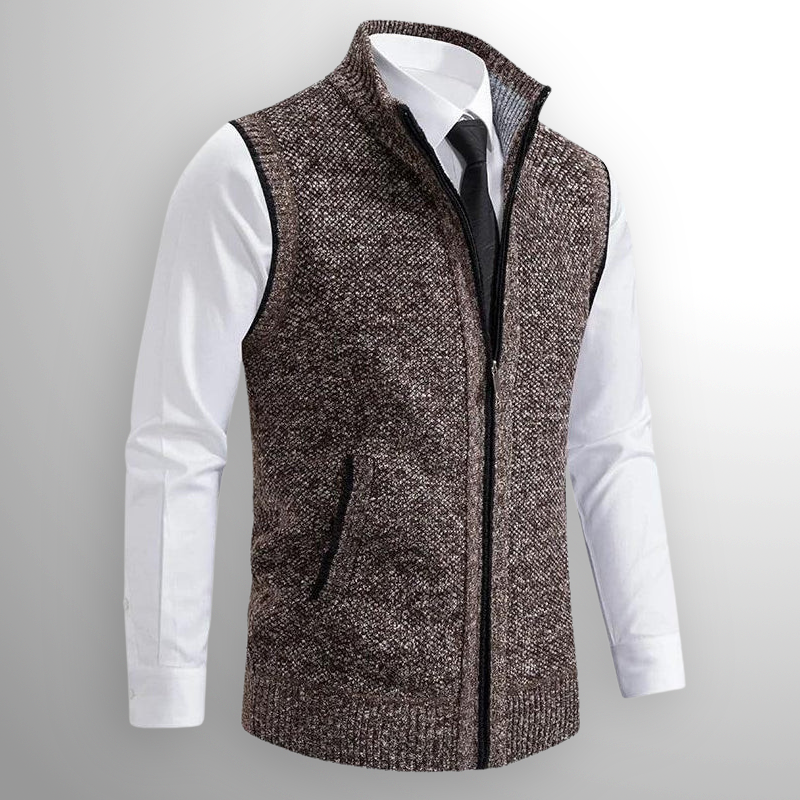 Harrison | Full-Zip Sweater Vest