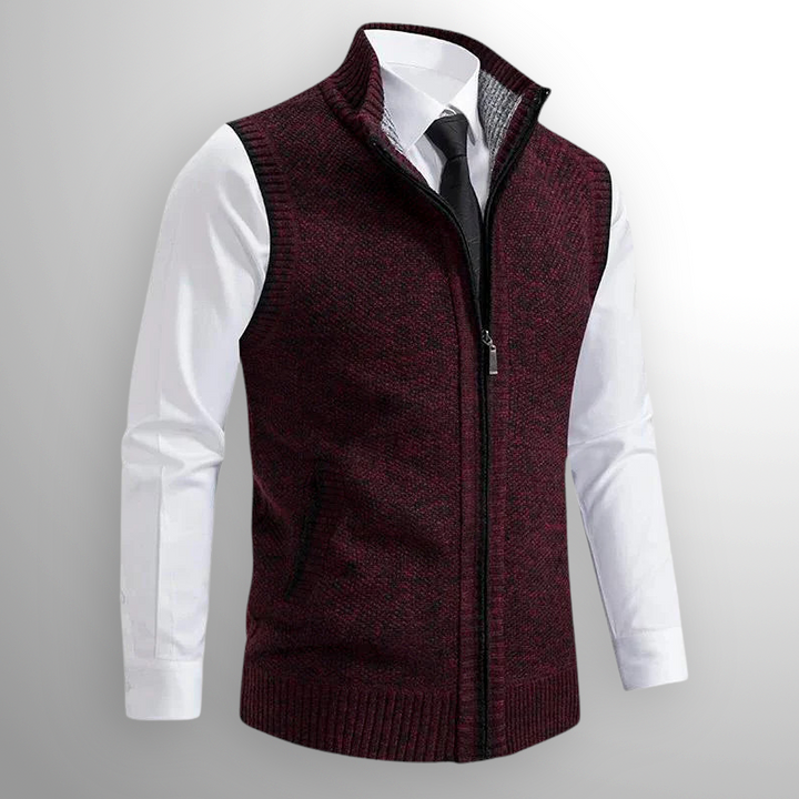 Harrison | Full-Zip Sweater Vest